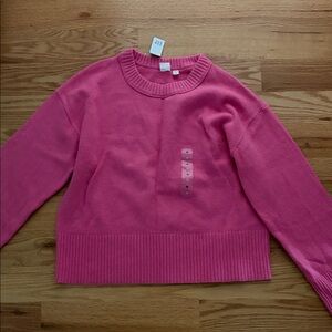 Pink Crewneck Women's Sweater - Soft Pullover